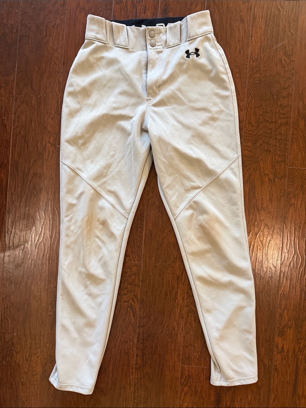 Under Armour White Men's Athletic Baseball Pants